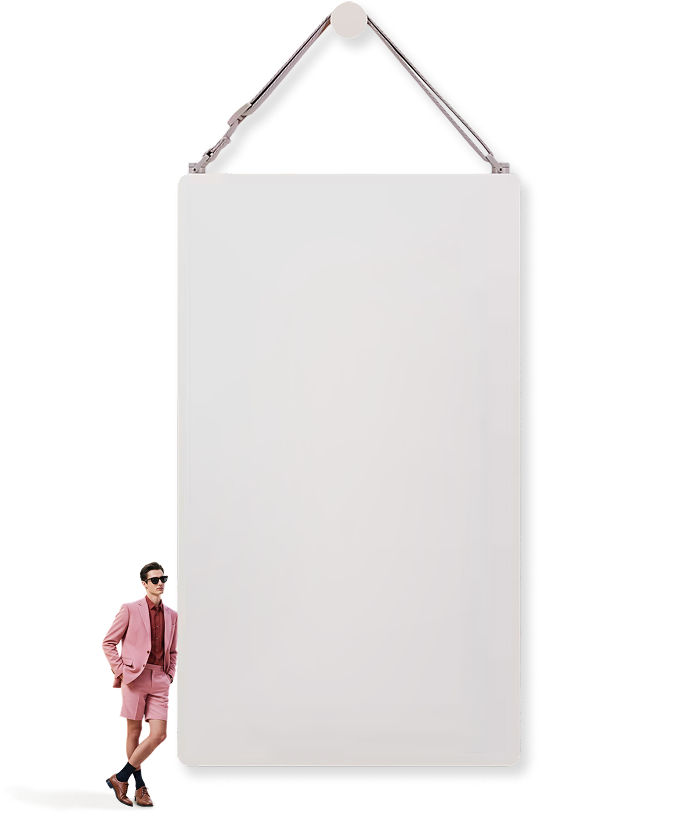 Persona che guarda un video TikTok su LG StanbyME 2.