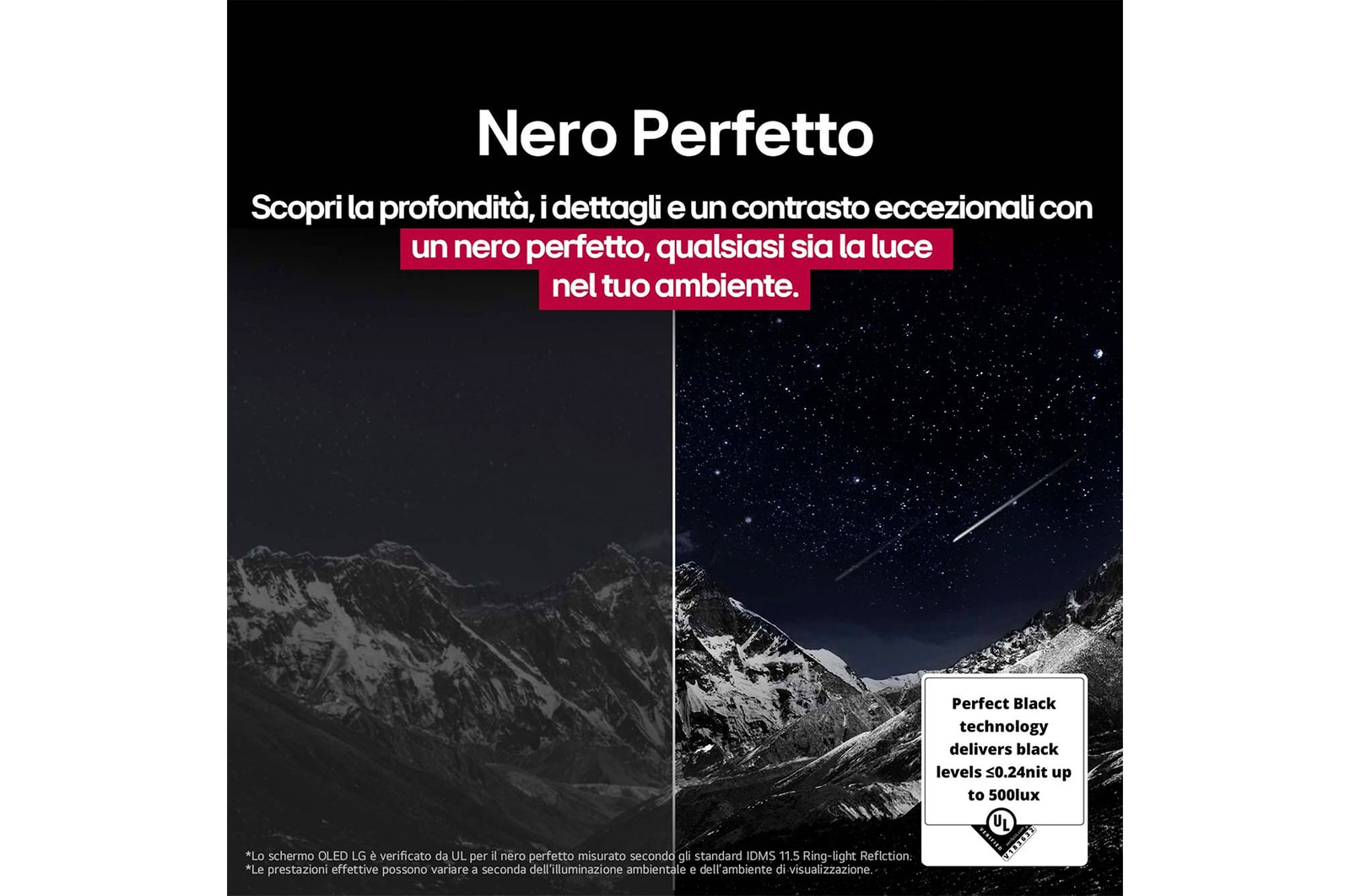 Nero perfetto OLED83G54LW
