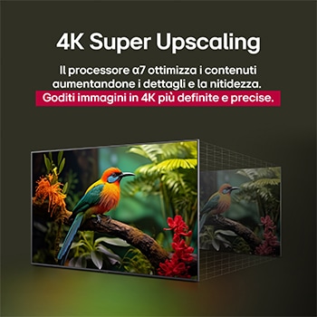 Caratteristica 4K Super Upscaling