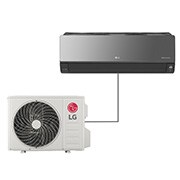 LG Condizionatore monosplit ARTCOOL Mirror | 9000 BTU | Pannello a specchio, UVnano, Ionizzatore, Filtro allergeni, AC09BK