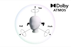 Questa immagine mostra il Dolby Atmos Head Tracking