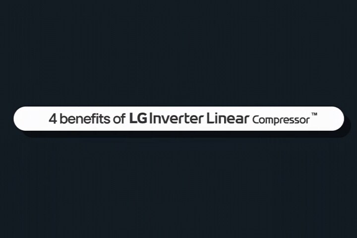 Un video che spiega i quattro vantaggi del Compressore Linear Inverter™.