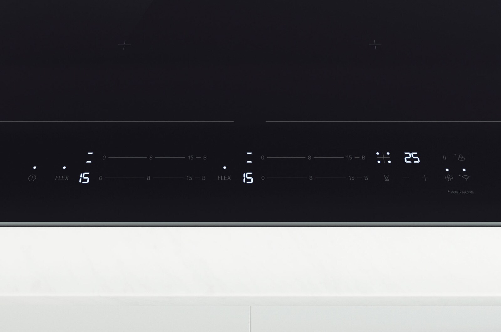 LG Offerta Kit: Forno 100% vapore InstaView 76L Classe A++ e Piano induzione 60cm, Potenza 2,5 ~ 7,4kW, WSED7667M.CBIZ7