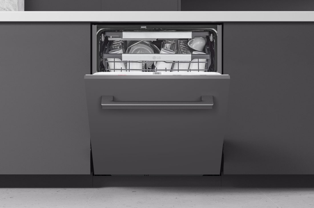 LG Offerta Kit: Forno 100% vapore InstaView 76L Classe A++ e Lavastoviglie a scomparsa totale QuadWash Serie 4, WSED7667M.DB475