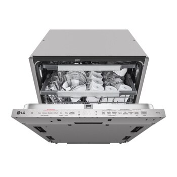 Foto frontale della lavastoviglie LG DB597TXS