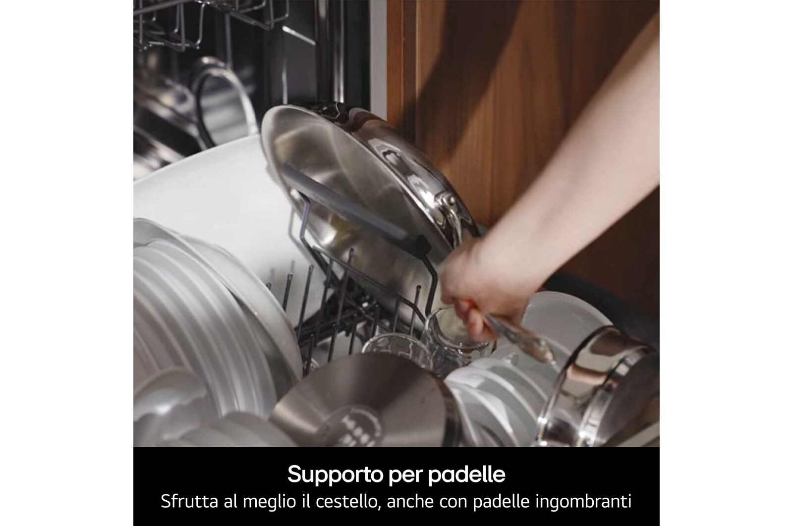 Caratteristica Supprto per padelle