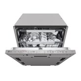 Lavastoviglie a scomparsa totale | QuadWash Serie 5, Classe A -20% 43dB | 14 coperti, Vapore, Info Light | Noble Steel