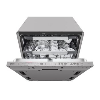 Foto frontale della lavastoviglie LG DB597TXSN