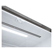 Dettaglio della bocchetta di ventilazione DoorCooling+ e del display