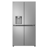 Frigorifero Multidoor | Classe E, 641L | Wi-Fi, Dispenser con allaccio, UVnano, Metal Fresh, Porte piatte, No frost | Argento