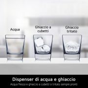 LG Offerta Kit Esclusivo: Frigorifero Side-by-Side InstaView Classe D, 635L + Microonde NeoChef 25 litri, potenza 1000W, GSGV80PYLD.MH6565