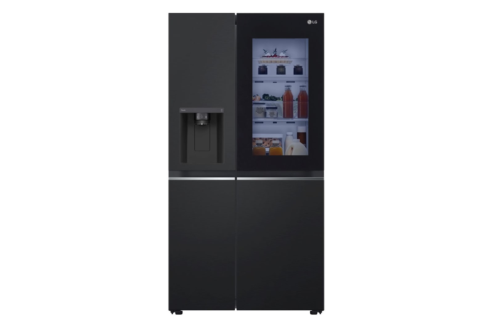 LG Offerta Kit Esclusivo: Frigorifero Side-by-Side InstaView Classe E + Microonde NeoChef , GSGV81EPLL.MH6565