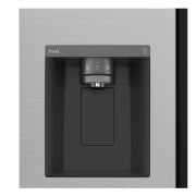 Dettaglio del dispenser di acqua e ghiaccio