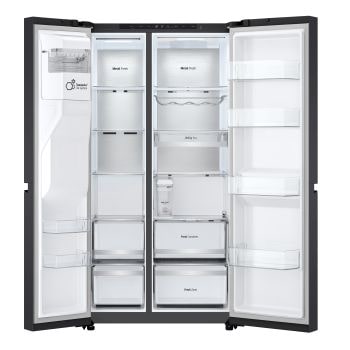 Foto frigorifero GSLE91EVAB aperto