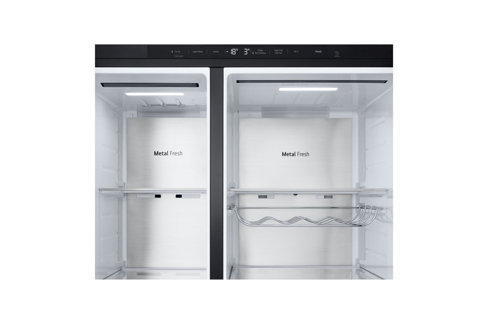 Dettaglio interno frigorifero GSLE91EVAB