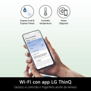 Caratteristica Wi-Fi con app ThinQ