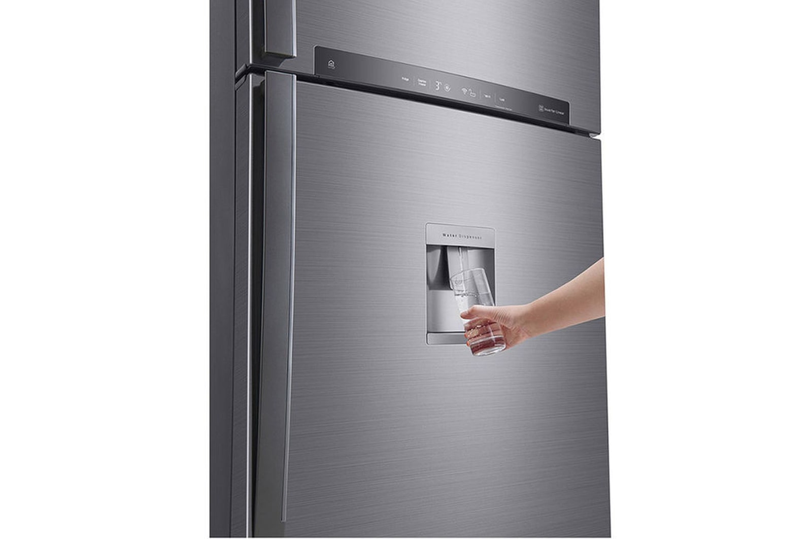 LG Offerta Kit Esclusivo: Frigorifero doppia porta maxi | Classe E, 592L + Microonde NeoChef 25 litri, potenza 1000W , GTF916PZPED.MH6565