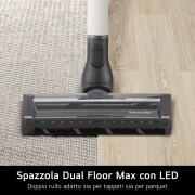 Caratteristica Spazzola Dual Floor Max con LED