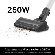 Alta potenza d'aspirazione 260W A9T-PRIME1C.DCBQEUR