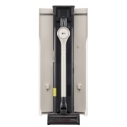 Aspirapolvere CordZero A9T-PRIME1C con sportelli aperti