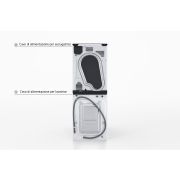 Retro WashTower con cavi di alimentazione