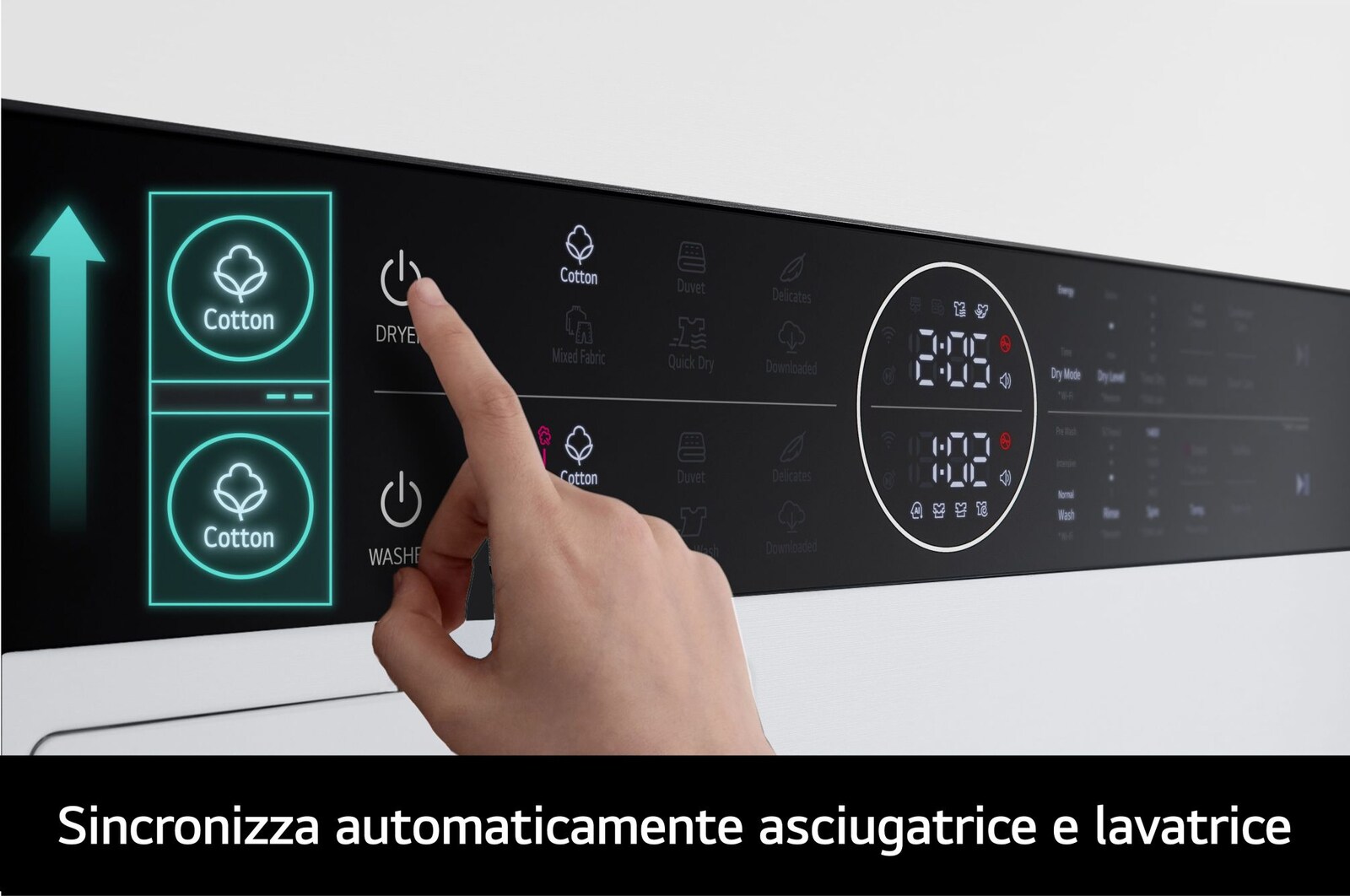 Sincronizzazione colonna bucato WT1210WWF