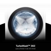 LG Lavatrice 11kg AI DD™ | Serie R7 Classe A-10% | 1400 giri, TurboWash 360, Vapore su 7 programmi, Wi-Fi | White, F4R7011TSWB