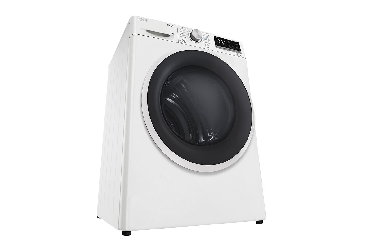 LG Asciugatrice 9kg Pompa di calore DUAL Inverter | Serie V5 Classe D | Eco Hybrid, Condensatore autopulente, Wi-Fi, RH90V5AV6N