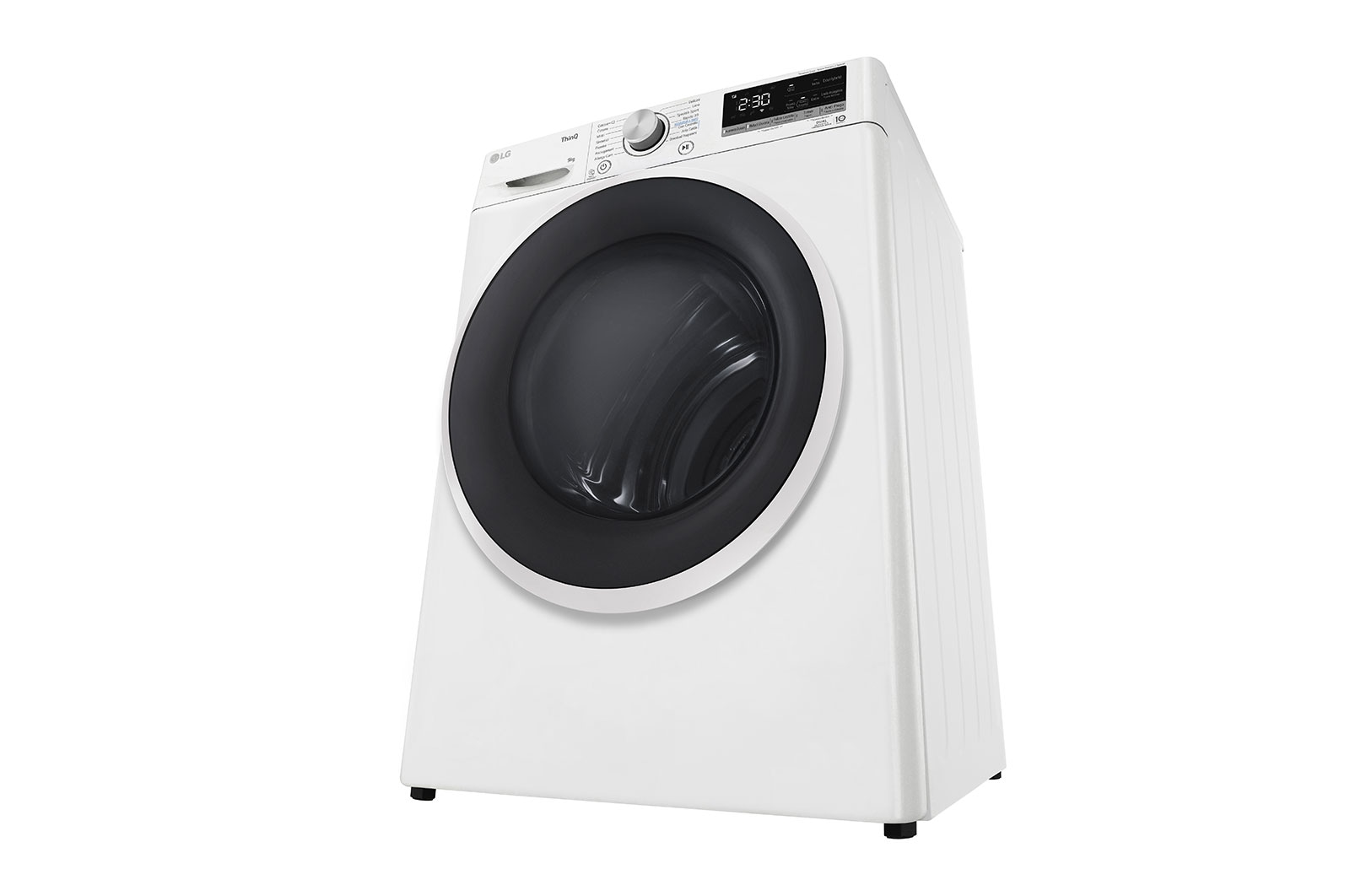 LG Asciugatrice 9kg Pompa di calore DUAL Inverter | Serie V5 Classe D | Eco Hybrid, Condensatore autopulente, Wi-Fi, RH90V5AV6N