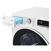 LG Asciugatrice 9kg Pompa di calore DUAL Inverter | Serie V5 Classe D | Eco Hybrid, Condensatore autopulente, Wi-Fi, RH90V5AV6N