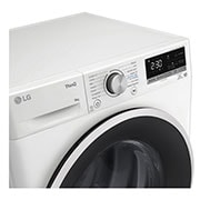 LG Asciugatrice 9kg Pompa di calore DUAL Inverter | Serie V5 Classe D | Eco Hybrid, Condensatore autopulente, Wi-Fi, RH90V5AV6N