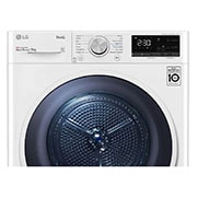 LG Asciugatrice 9kg a Pompa Di Calore condensatore autopulente Classe A+++ Bianca, RH90V9AVHN