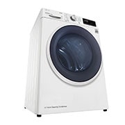 LG Asciugatrice 9kg a Pompa Di Calore condensatore autopulente Classe A+++ Bianca, RH90V9AVHN