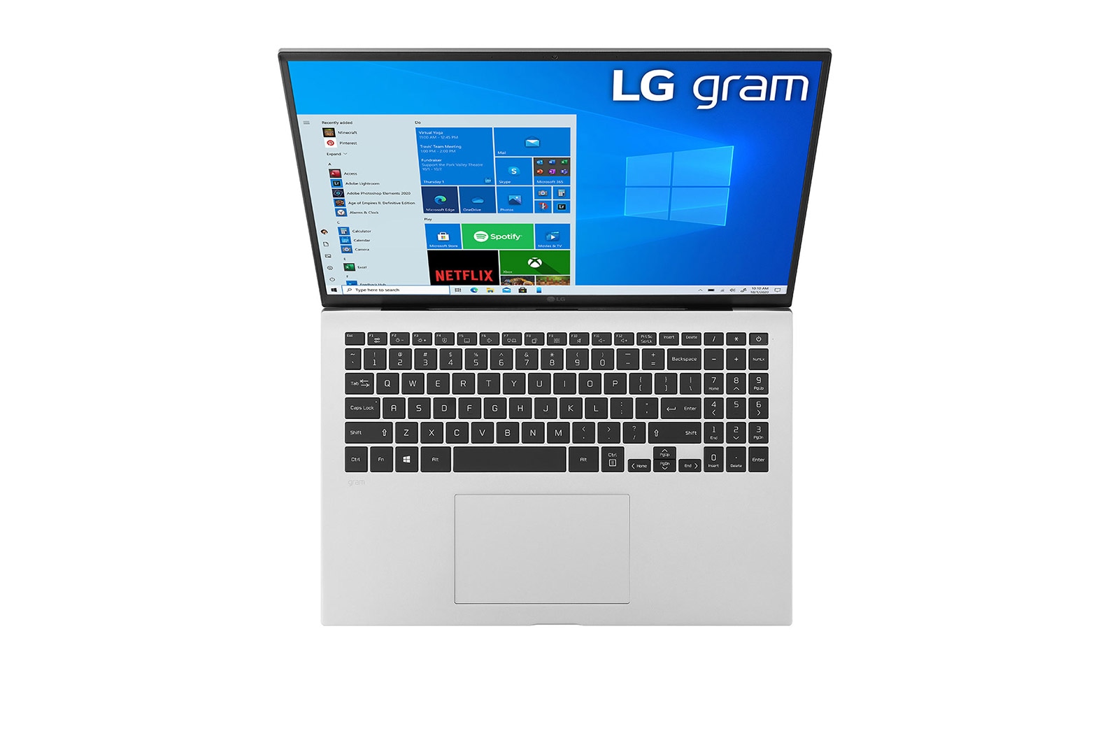 LG gram Notebook 16'' 16:10 Intel i5 8GB 1190g, 16Z90P-G.AR56D