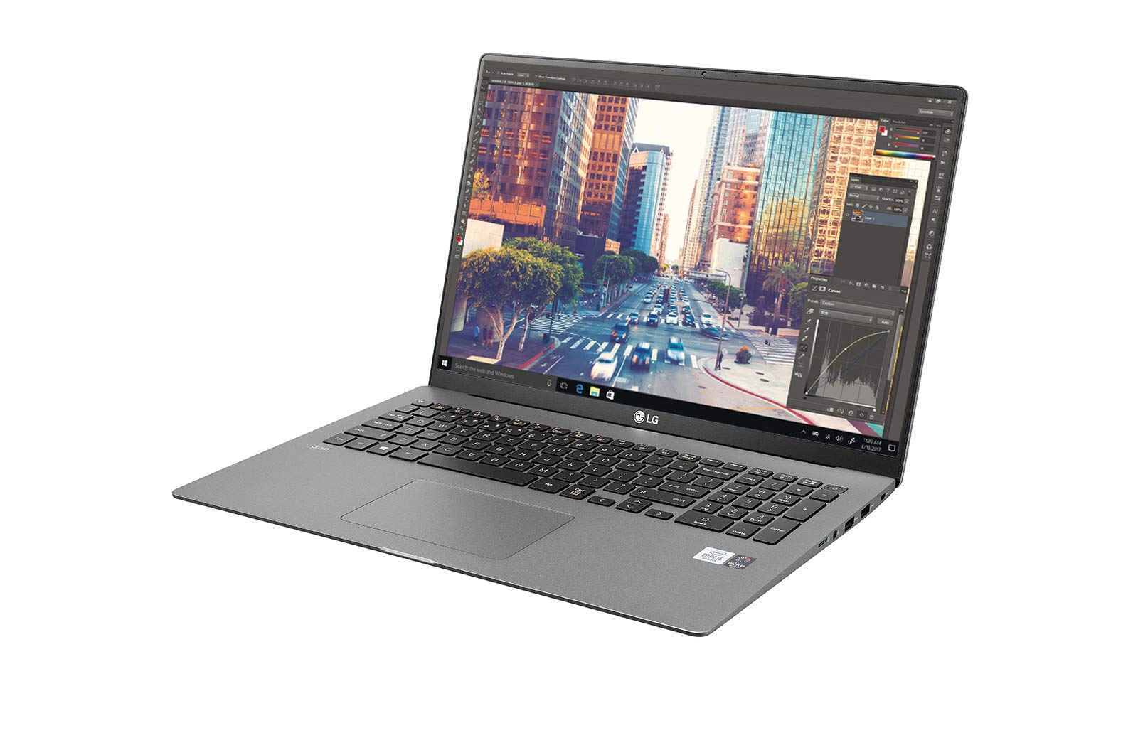 LG gram Notebook 17” 16:10 Intel i5 8GB RAM 1350g, 17Z90N-V.AA55D