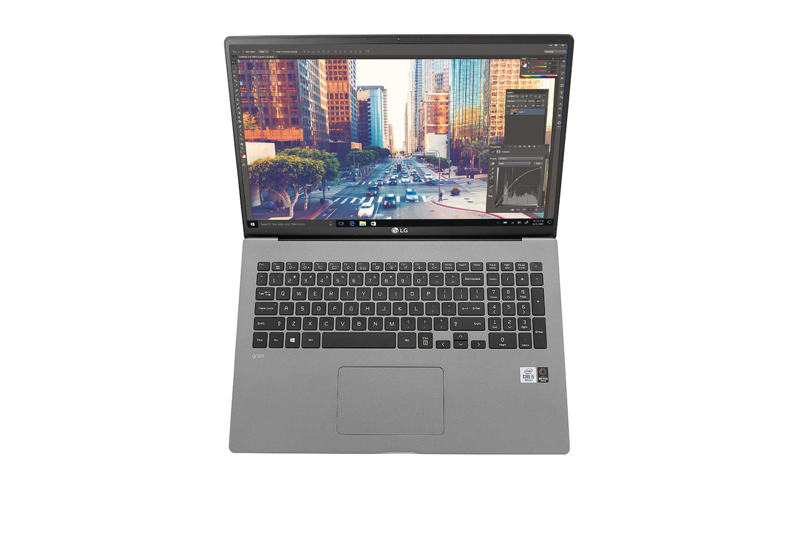 LG gram Notebook 17” 16:10 Intel i5 8GB RAM 1350g, 17Z90N-V.AA55D