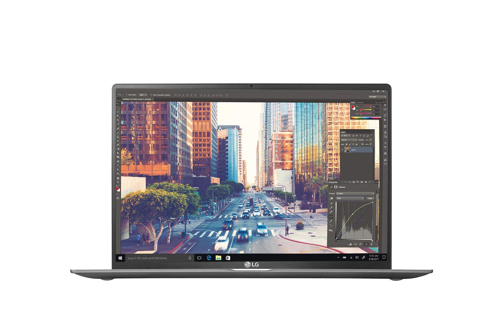 LG gram Notebook 17” 16:10 Intel i5 8GB RAM 1350g, 17Z90N-V.AA55D