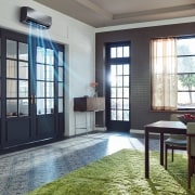 LG Condizionatore monosplit ARTCOOL Mirror | 9000 BTU | Pannello a specchio, UVnano, Ionizzatore, Filtro allergeni, AC09BK