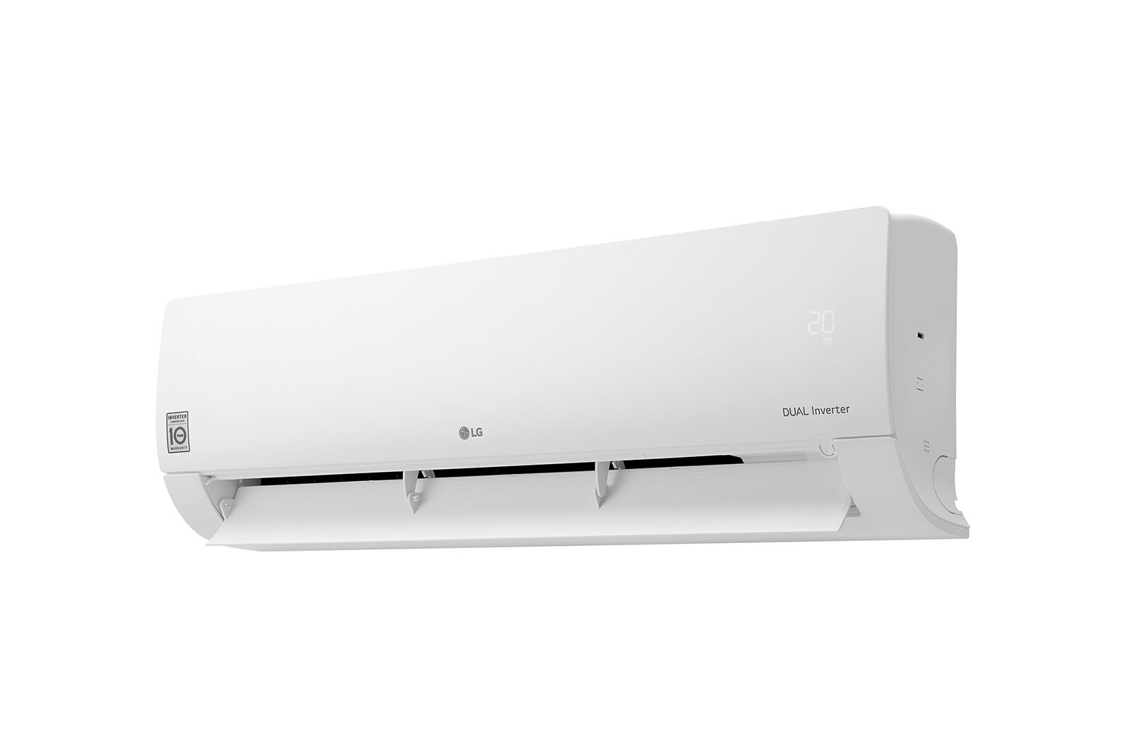 LG DUALCOOL Libero Smart Climatizzatore Inverter 24000 BTU, Wi-Fi ThinQ®, Riscaldamento, Comfort Air, S24ET