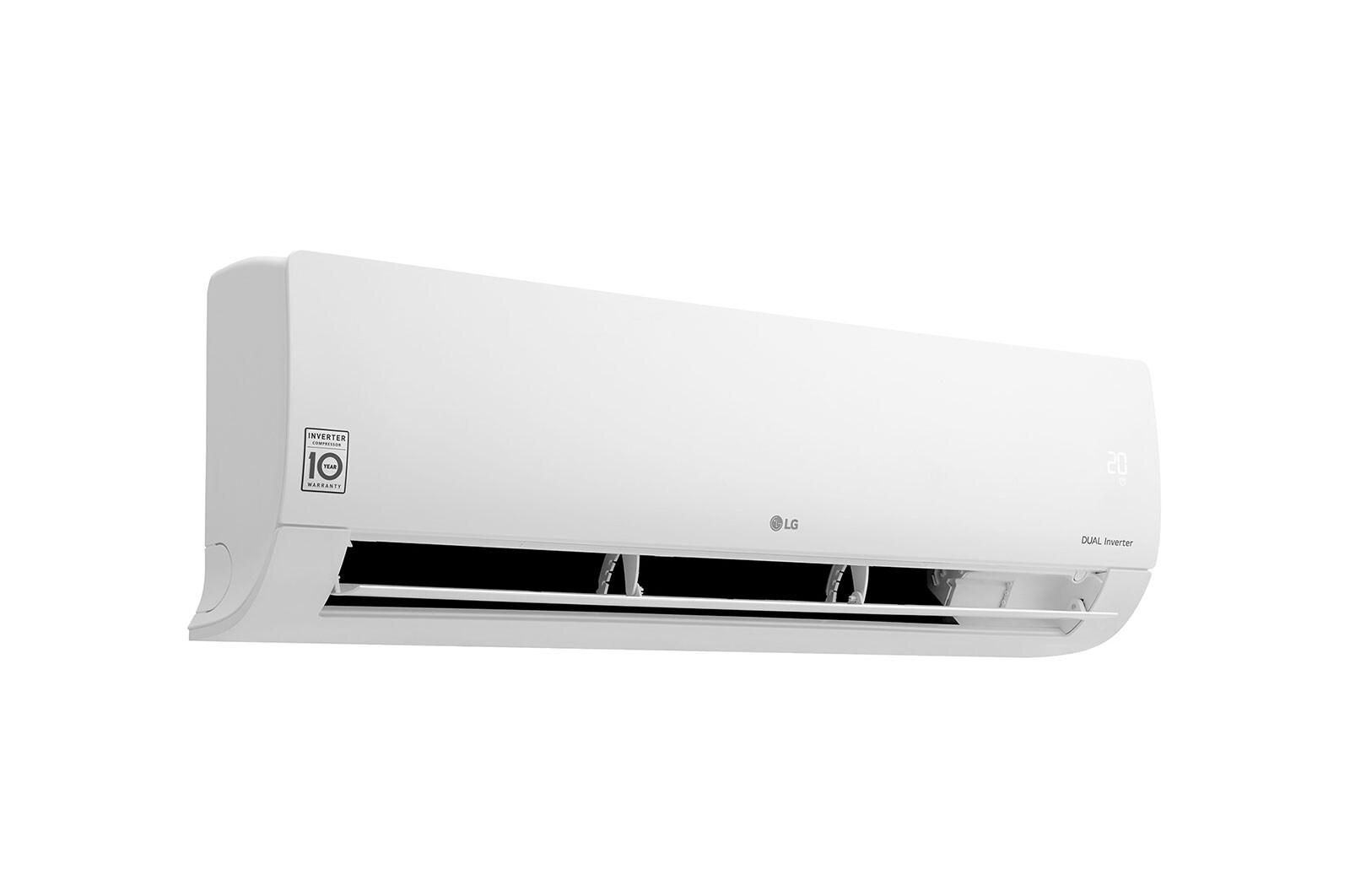 LG DUALCOOL Libero Smart Climatizzatore Inverter 24000 BTU, Wi-Fi ThinQ®, Riscaldamento, Comfort Air, S24ET