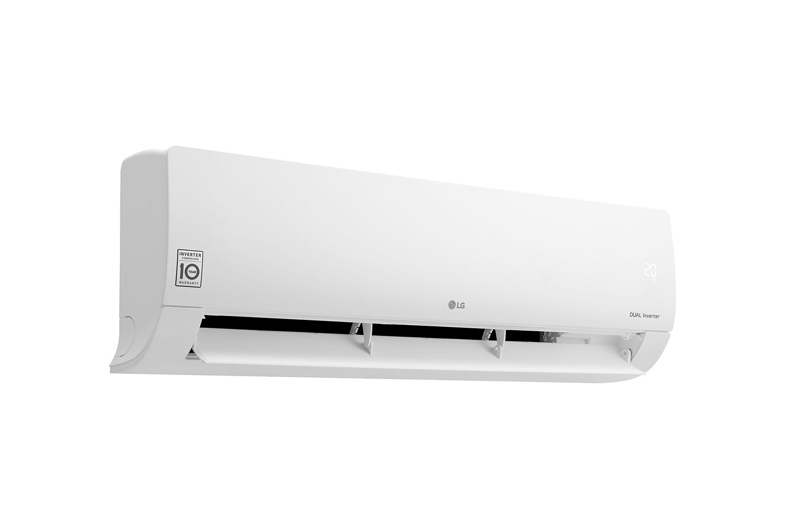 LG DUALCOOL Libero Smart Climatizzatore Inverter 24000 BTU, Wi-Fi ThinQ®, Riscaldamento, Comfort Air, S24ET