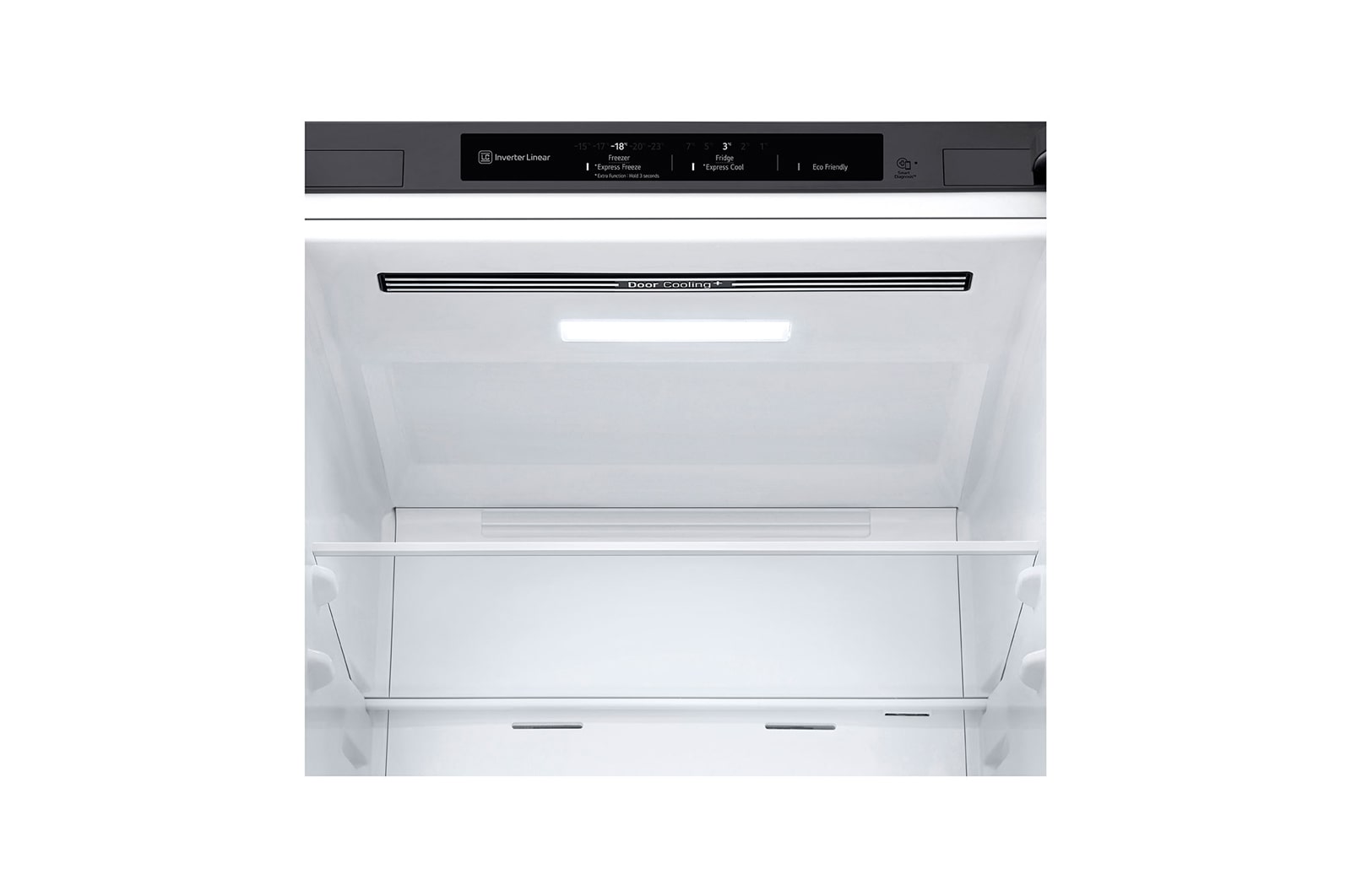 LG Frigorifero combinato | Classe A, 384L | Door & Linear Cooling, Fresh Converter, Compressore Lineare Inverter,No frost | Inox, GBP62PZNAC