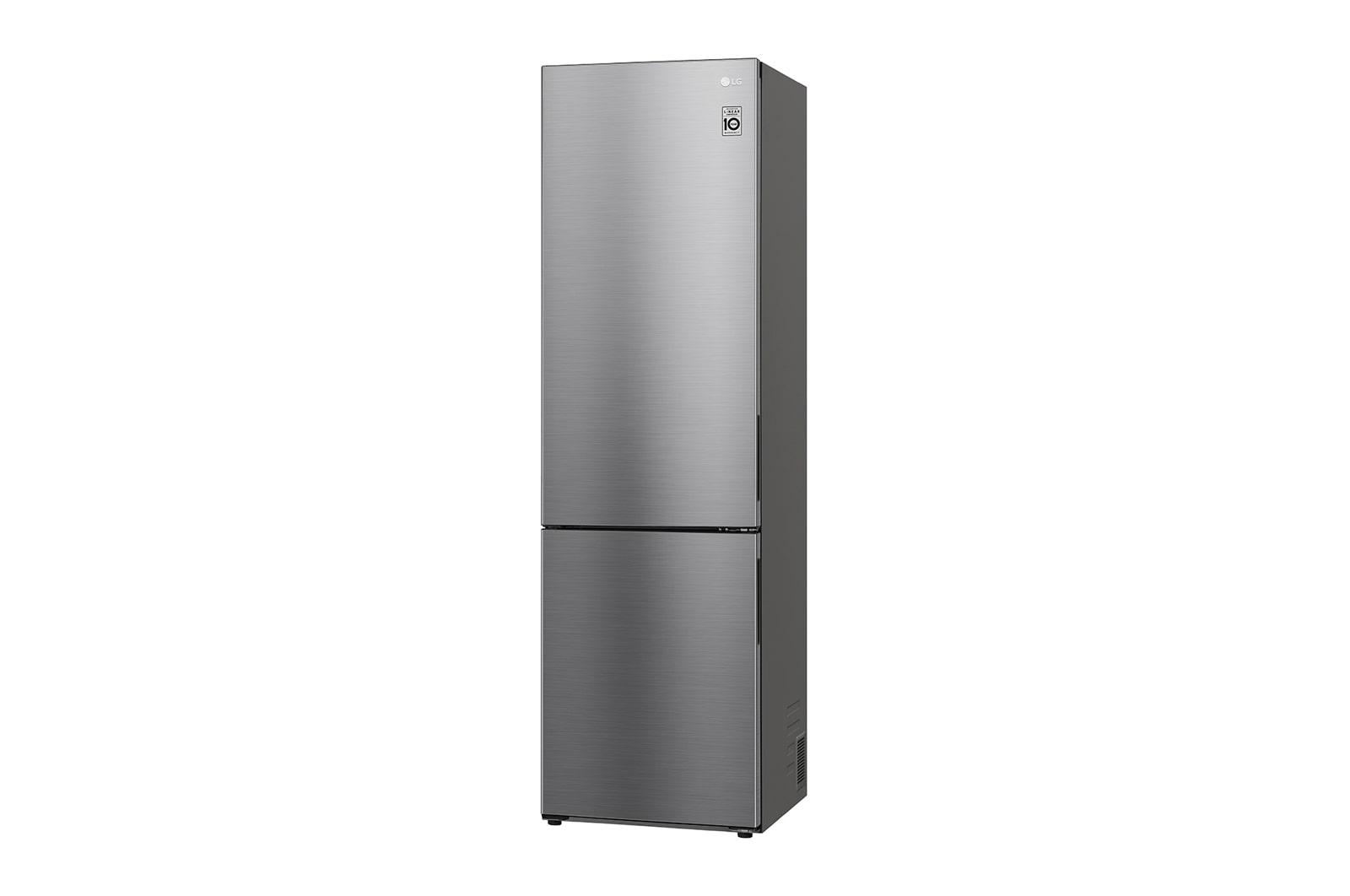 LG Frigorifero combinato | Classe A, 384L | Door & Linear Cooling, Fresh Converter, Compressore Lineare Inverter,No frost | Inox, GBP62PZNAC