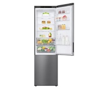 LG Frigorifero combinato | Classe A, 384L | Door & Linear Cooling, Fresh Converter, Compressore Lineare Inverter,No frost | Inox, GBP62PZNAC