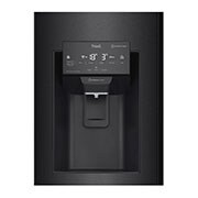 LG Frigorifero Multidoor Slim InstaView Door-in-Door | Classe F, 508L | Wi-Fi, Dispenser con allaccio, UVnano, No frost | Nero, GMX844MC6F