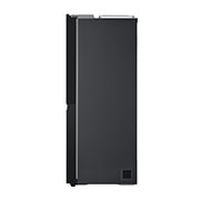 LG Frigorifero Side-by-Side InstaView | Classe E, 635L | Wi-Fi, Dispenser senza allaccio, Fresh Balancer, No frost | Nero opaco, GSGV81EPLL