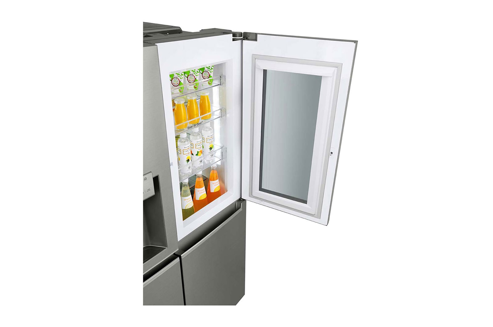 LG Frigorifero Smart Side-by-Side InstaView™ Classe energetica F Door-in-Door™ No Allaccio rete idrica, GSX961PZVZ