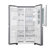 LG Frigorifero Smart Side-by-Side InstaView™ Classe energetica F Door-in-Door™ No Allaccio rete idrica, GSX961PZVZ