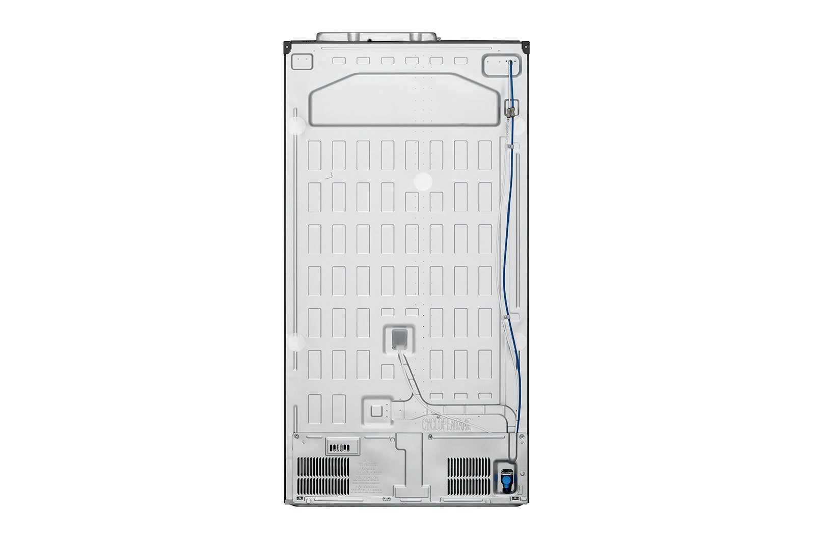 LG Frigorifero Side-by-Side InstaView Door-in-Door | Classe E, 635L | Wi-Fi, Dispenser senza allaccio, UVnano, No frost | Nero, GSXV91MCAE