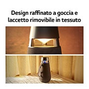 LG XBOOM 360 | Speaker omnidirezionale 50W Serie XO3 | Illuminazione emozionale, IP54, Bluetooth 5.1, Autonomia 24 ore | Black, XO3QBK